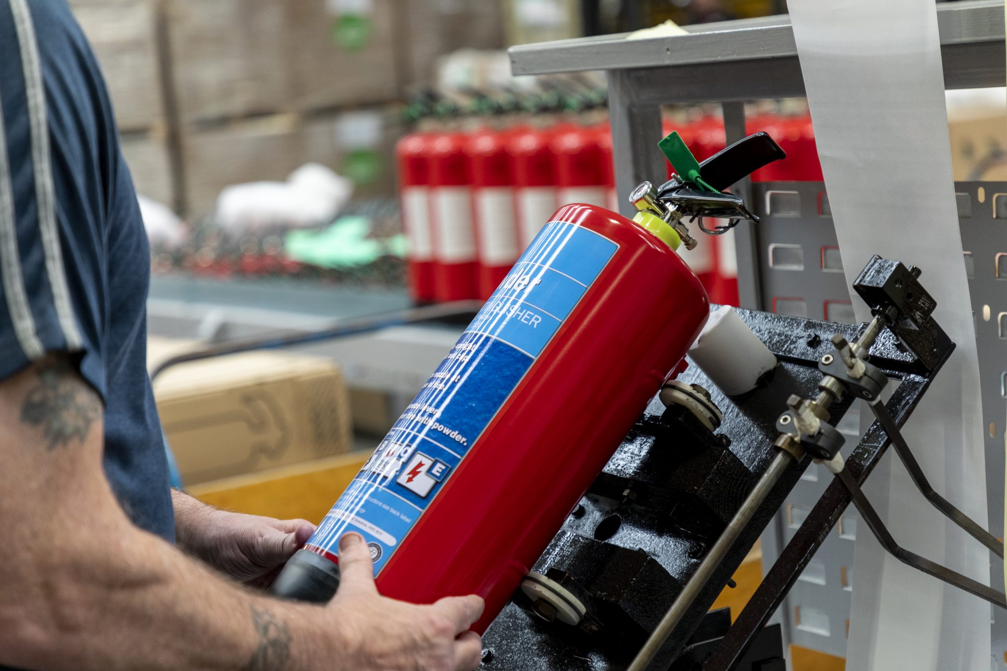 How Is A Fire Extinguisher Made Manufacturing Process City Fire Protection 